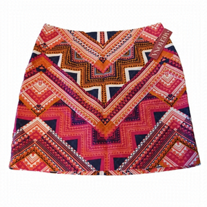 MERONA abstract mini skirt